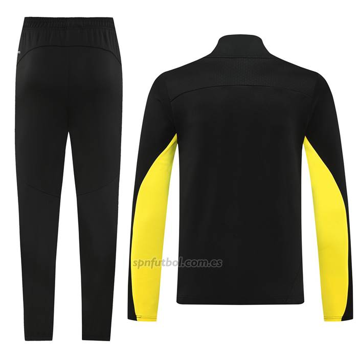 Chandal de Chaqueta del Borussia Dortmund 2024-2025 Negro